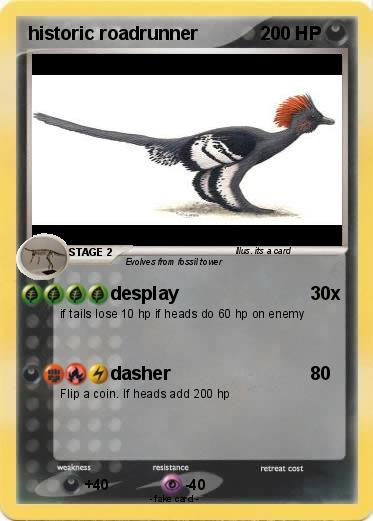 Pokemon historic roadrunner