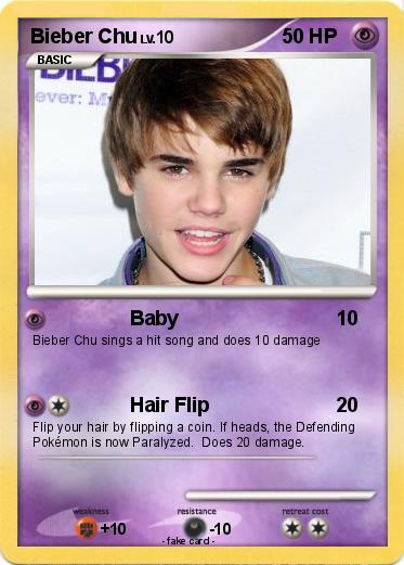 Pokemon Bieber Chu