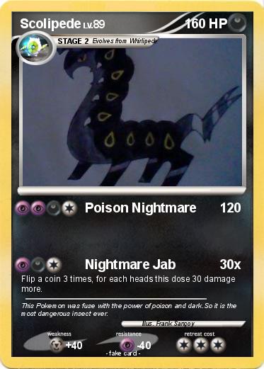 Pokemon Scolipede