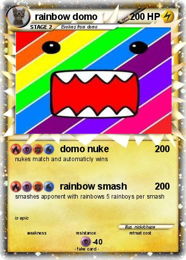 Pokemon rainbow domo
