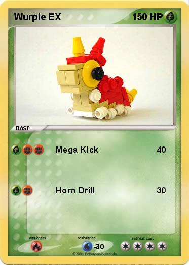 Pokemon Wurple EX