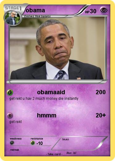 Pokemon obama