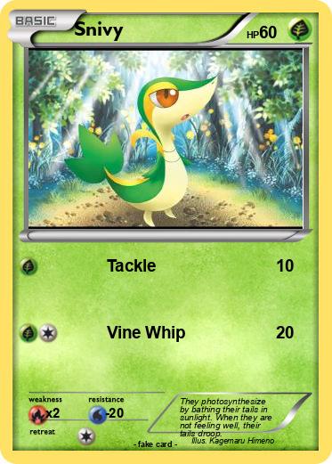 Pokemon Snivy
