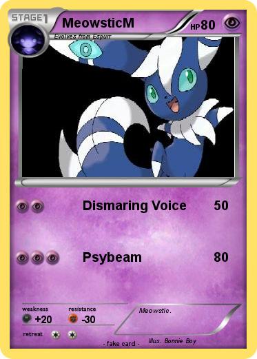 Pokemon MeowsticM