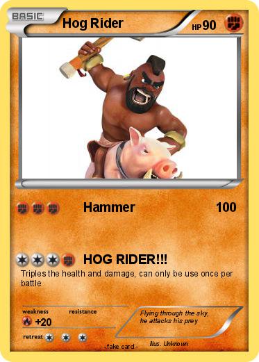 Pokemon Hog Rider