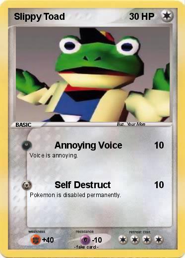 Pokemon Slippy Toad