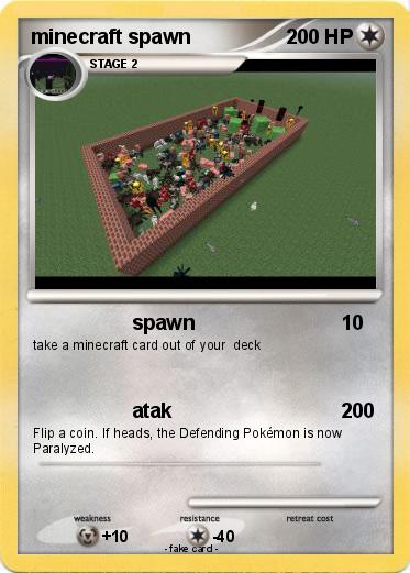 Pokemon minecraft spawn