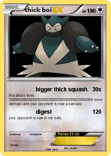 Pokemon thick boi