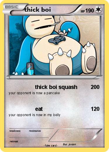Pokemon thick boi