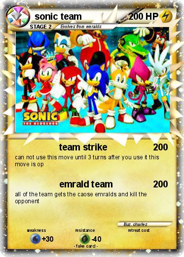 Pokemon sonic team