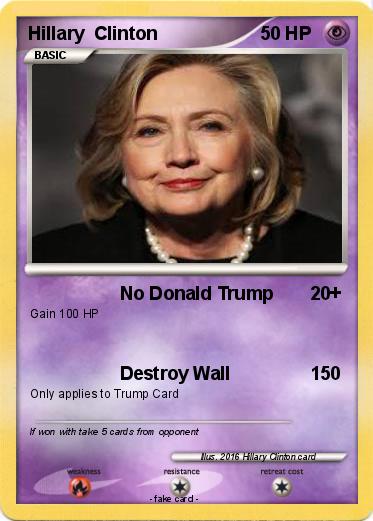 Pokemon Hillary  Clinton