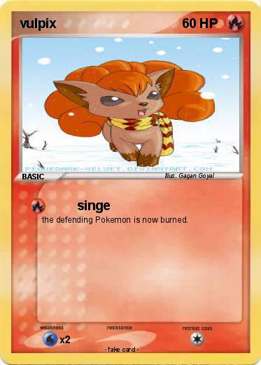 Pokemon vulpix