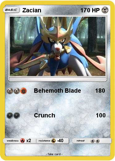 Pokemon Zacian