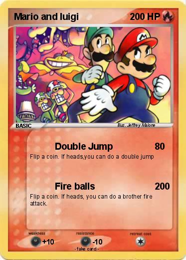 Pokemon Mario and luigi