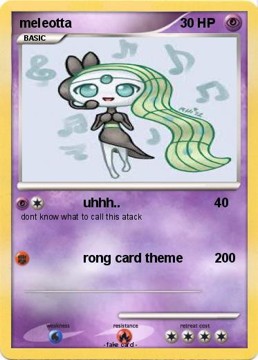 Pokemon meleotta