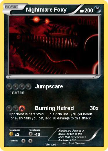 Pokemon Nightmare Foxy