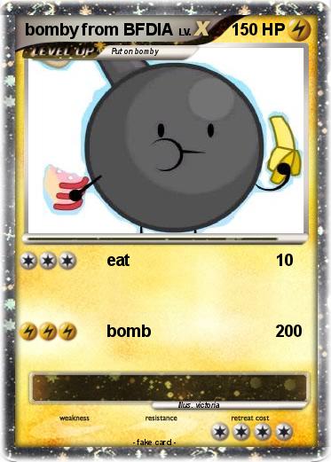 Pokemon bomby from BFDIA
