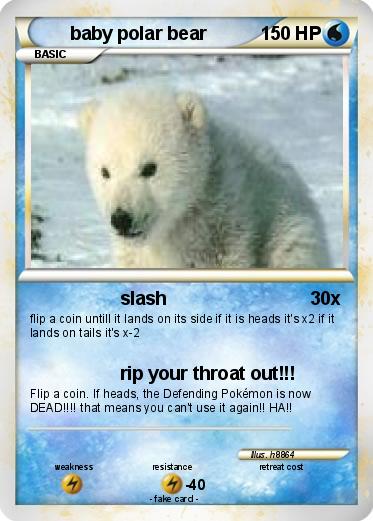 Pokemon baby polar bear
