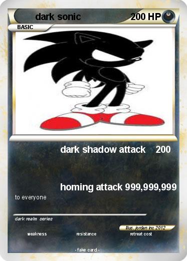 Pokemon dark sonic