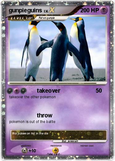 Pokemon gunpieguins