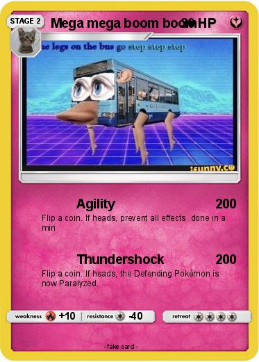 Pokemon Mega mega boom boom