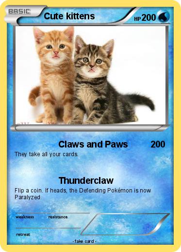 Pokemon Cute kittens