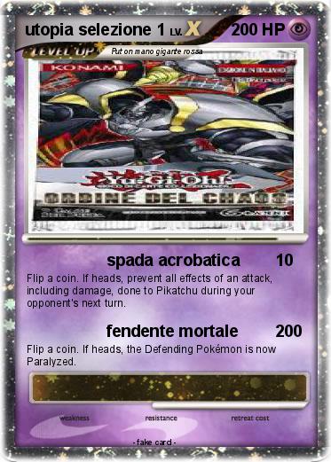 Pokemon utopia selezione 1