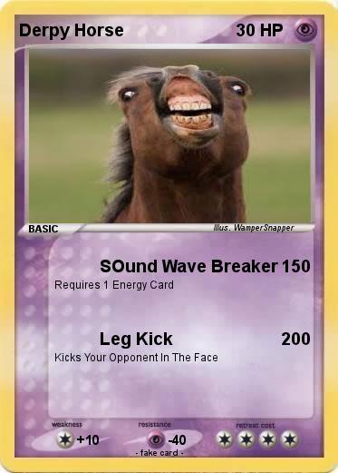 Pokemon Derpy Horse
