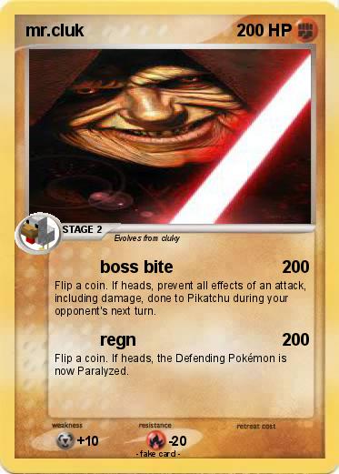 Pokemon mr.cluk