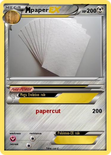 Pokemon paper