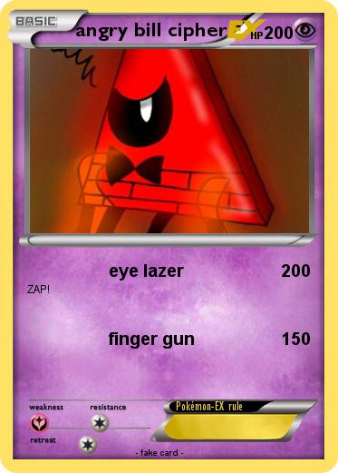 Pokemon angry bill cipher