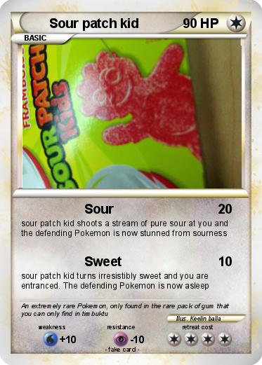 Pokemon Sour patch kid