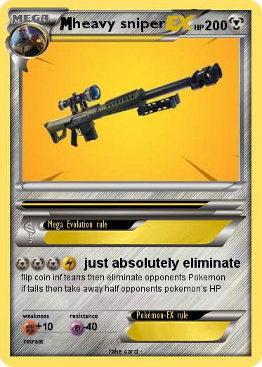 Pokemon heavy sniper