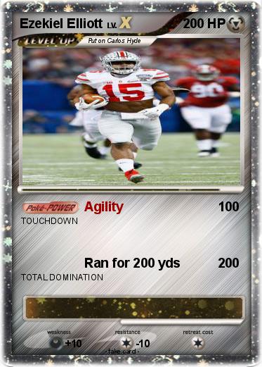 Pokemon Ezekiel Elliott