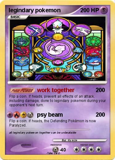 Pokemon legindary pokemon