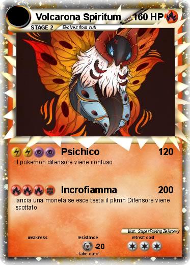Pokemon Volcarona Spiritum
