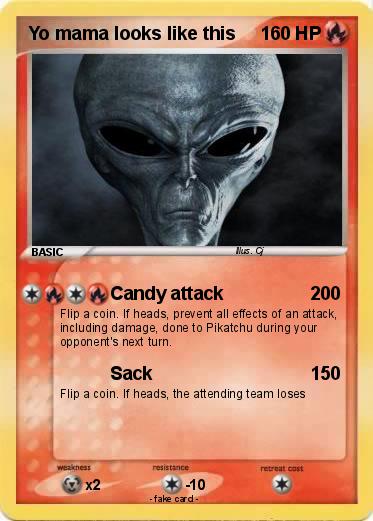Pokemon Yo mama looks like this