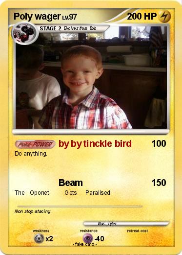 Pokemon Poly wager