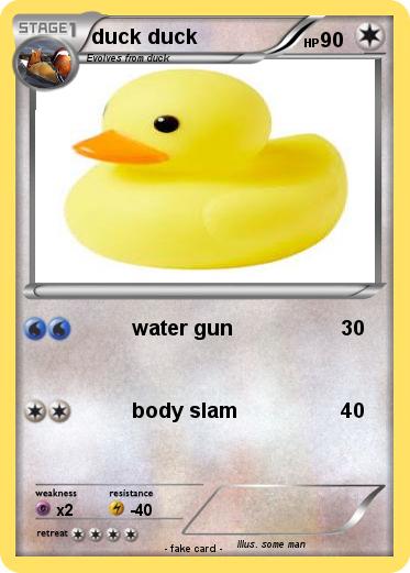 Pokemon duck duck