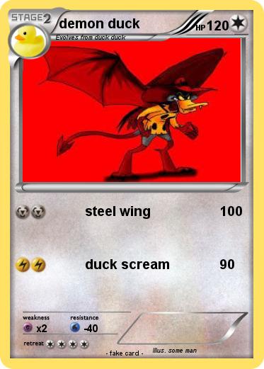 Pokemon demon duck