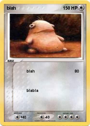 Pokemon blah