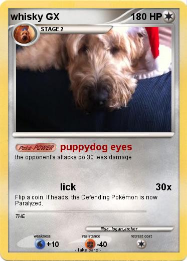 Pokemon whisky GX
