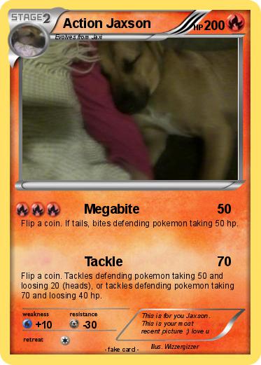 Pokemon Action Jaxson