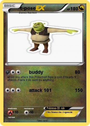 Pokemon t-pose