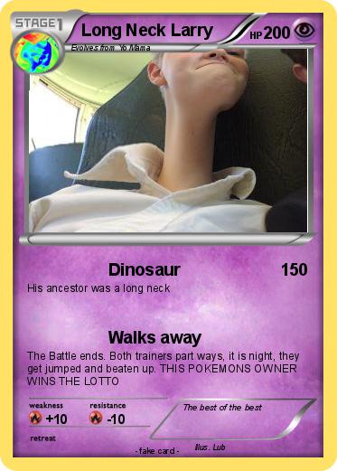 Pokemon Long Neck Larry