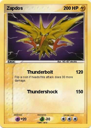 Pokemon Zapdos