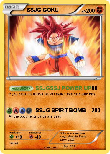 Pokemon SSJG GOKU