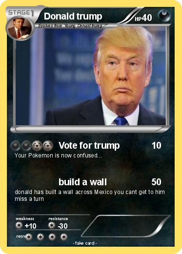 Pokemon Donald trump