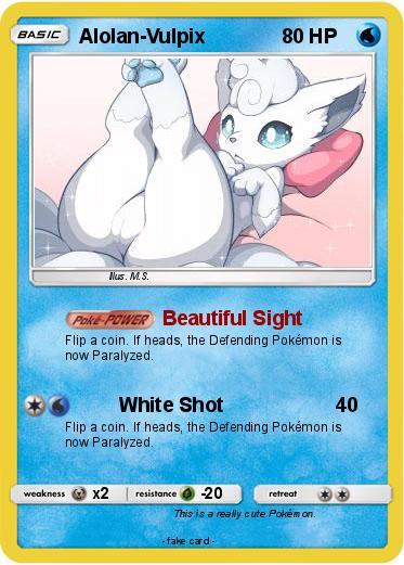 Pokemon Alolan-Vulpix Pokemon Alolan-Vulpix