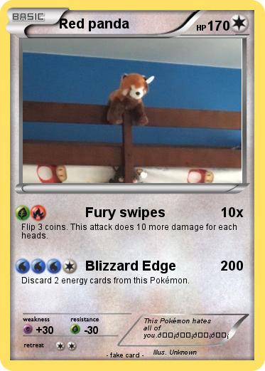 Pokemon Red panda